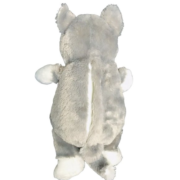 2016 Fiesta Great Wolf Lodge Plush Wolf Stuffed Animal 17" Zipper Back - Picture 5 of 10